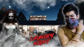 DON'T WASH YOUR CLOTHES AT 2 AM 😱 | LAUNDRY NIGHT FULL GAMEPLAY - TECHNO GAMERZ