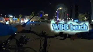 Cycling going to the fishing spot