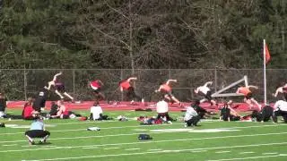 2011 Lewis and Clark Spring Break Invitational  Men's 200m heat