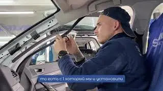 LADA Vesta - установка StarLine A93 в комплектации ECO