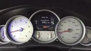 Porsche Cayenne Turbo 0-100 km/h acceleration