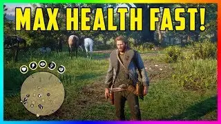 The FASTEST & EASIEST Way To Rank Up/Level Up To MAX Health In Red Dead Redemption 2!