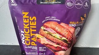 Not Co/Not Chicken Patties #veganfoodtastetest #notco #veganchickenpatties #veganchicken