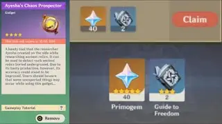 How to use Ayesha's Chaos Prospector + PrimoGems | Genshin Impact Guides