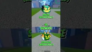 Dragon Untransformed vs Old Dragon Untransformed 