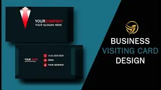 Photoshop Tutorial II Business Card Design II Graphic Designer ll Photoshop cc