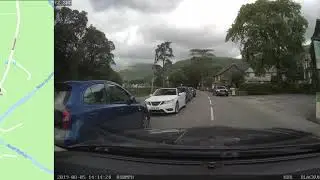 Grasmere village, drive through Aug 2019