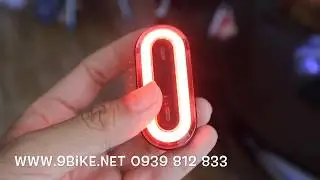 Đèn pin sạc usb machfally | Bicycle Tail Light Recharge LED COB Machfally