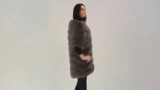 Купить шубу из песца "Мадонна" беспроцентная рассрочка