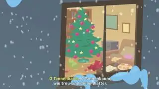 Песенка на немецком языке про ёлочку на новый год(с наступающим!!!😁