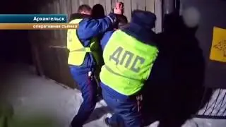 Последние новости .  Архангельск .  Неудачливый нарушитель .