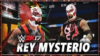 WWE 2K17 Rey Mysterio (Lucha Underground) CAW Formula + Entrance & Finisher