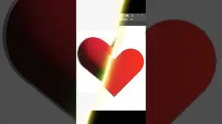 Simple way to create heart shaped in illustrator 