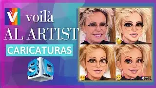 Voilà AI Artist | Caricaturas de fotos | CARTOON 3D