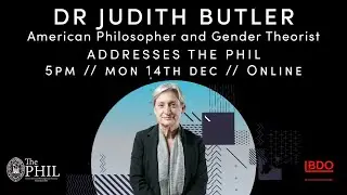 Honorary Patronage of Judith Butler