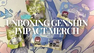 ASMR | Unboxing Genshin Impact Merchandise 📦 👀
