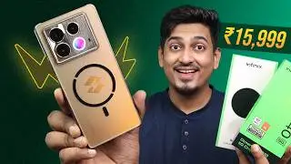 Wireless Charging Smartphone in ₹15,999 ⚡Infinix Note 40 5G Unboxing & First Impression ⚡😍