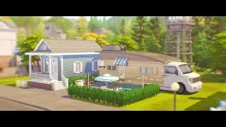 Дом для инопланетянина 👽👽👽 NO CC│The Sims 4│Строительство│SpeedBuild│TS4