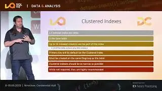SQL Day 2023 - SQL SERVER INDEXING - Denny Cherry