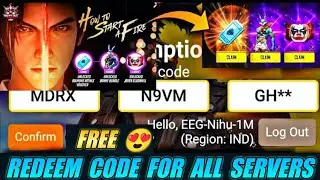 Eid Redeem Code for all Servers || FREE FIRE BUNNY BUNDLE REDEEM CODE || HAPPY EID GIFT 😍 ||