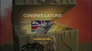 Caernarvon Defender Crates and Ace Mastery WoT Blitz