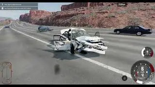 Drift Car Crashes On Highway!!!