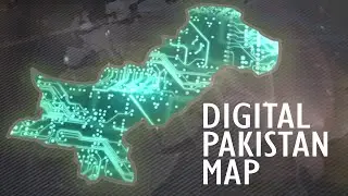 DIGITAL PAKISTAN I NAYA PAKISTAN MAP ANIMATION