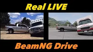 BeamNG Drive VS Real Live - CRASH-TEST #5