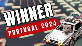 Mr Fusion wins at the 2024 Portuguese MicroMouse contest