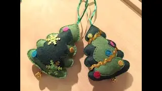 Мастер-класс  "Новогодняя игрушка Ёлочка", педагог допобразования  Макарова А.В.  2022 год.