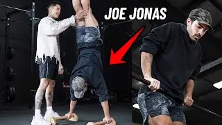 I Taught JOE JONAS How To HANDSTAND | JONAS BROTHERS VS CALISTHENICS