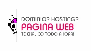 Dominio? Hosting? Web? Te lo explico FACIL, SIMPLE y RAPIDO⚡