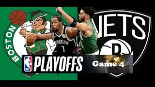 Brooklyn Nets vs Boston Celtics Game 4 Playoffs 4th qrtr 2021 | Live score | Play by play