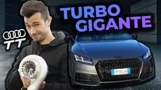 TURBO ENORME su AUDI TT da 500CV FORGIATA