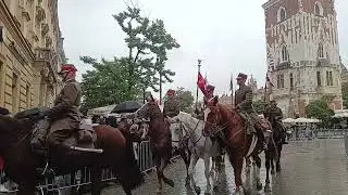 Wielka Rewia Kawaleryjska na Rynku w Krakowie / 22 października 2023 r.