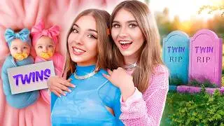 أختي المسكينة أنقذت حياتي! توأمان من الولادة إلى الموت