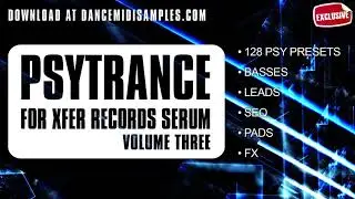 Xfer Records Serum Psytrance Presets Vol 3