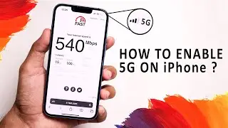 How To Use 5G In iPhone For FREE - How To Enable 5g In iPhone ?
