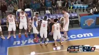 NBA2K14 - 4 point play?!