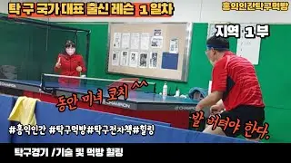 Table Tennis National Loan Table Tennis Lesson Video (Subtitle Commentary,Top Spin, Reduce Recoil)
