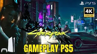 CYBERPUNK 2077 4K GAMEPLAY PS5