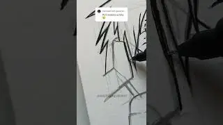 Drawing Madara Uchiha 😎😈 #madara #madarauchiha