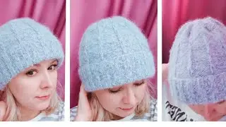 Шапка 2в1. Два варианта макушки.