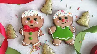 Пряничный человечек. Пряники на новый год.