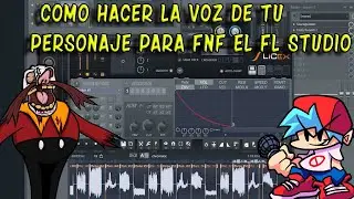 COMO HACER LA VOZ DE TU PERSONAJE PARA FNF EN 
