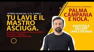 [NUOVA OFFERTA ] tu lavi e il mastro asciuga.