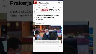 Skema Normal Kartu Prakerja Sedang Disiapkan?