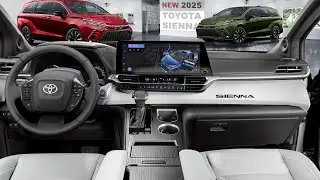 Toyota Sienna 2025 Facelift - INTERIOR Preview