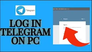 How To Login Telegram In Computer | Telegram App Sign In From PC ? 2021