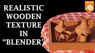 Create Realistic Wooden Texture in Blender Using Just a Few Nodes – Easy Tutorial